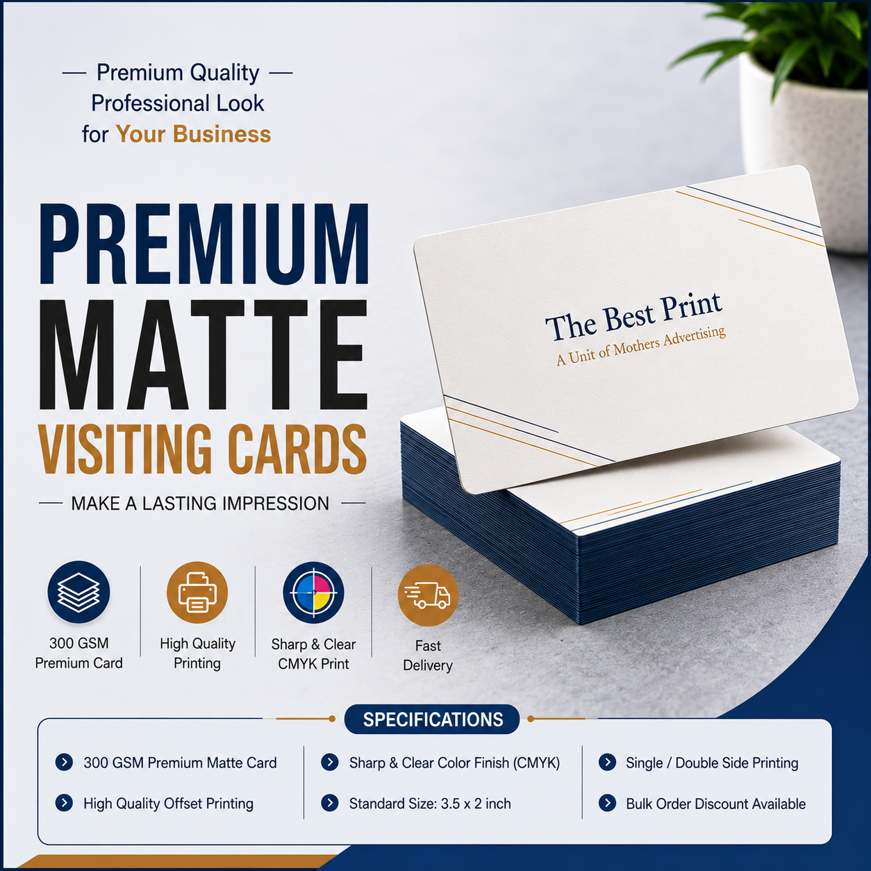 350 GSM Matt Lamination Card